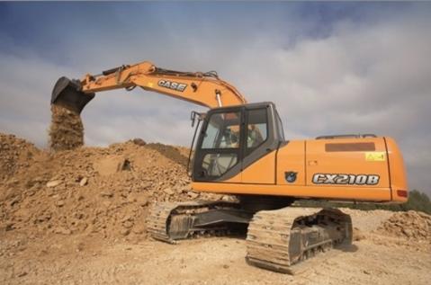 Начало демонстрации габаритного гусеничного экскаватора CASE CX210BNLC Начало демонстрации габаритного гусеничного экскаватора CASE CX210BNLC